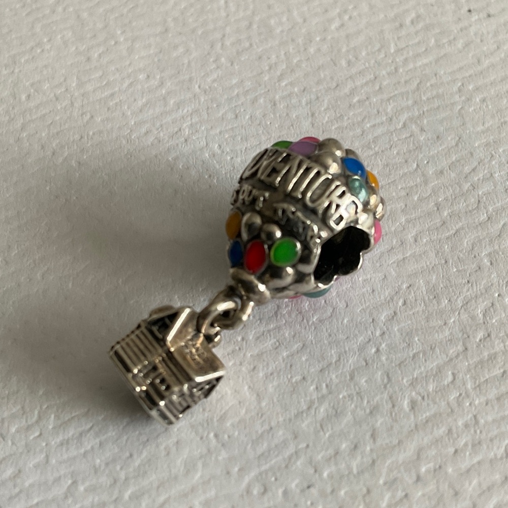 Pandora Disney Pixar Upstairs House & Balloons Charm - Picture 6 of 6